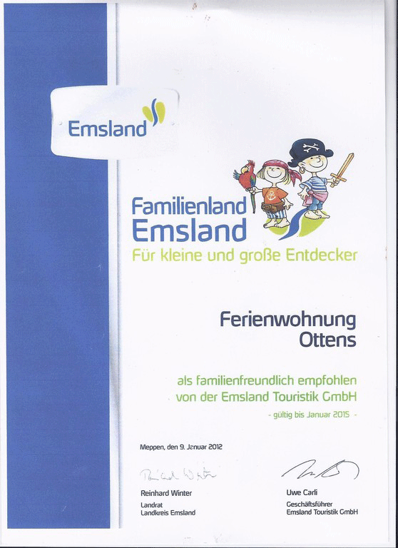 Auszeichnung Familienland